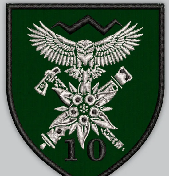 Шеврон 10-та окрема гірсько-штурмова бригада «Едельвейс» | Зображення 1