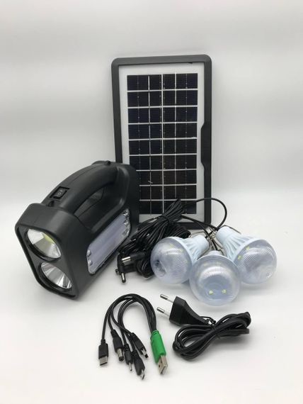 Фонарь Solar lighting system GD-8017-4 (DC 5V 0.5A/ 6V 4.5AH LEAD-ACID)(A-2606)