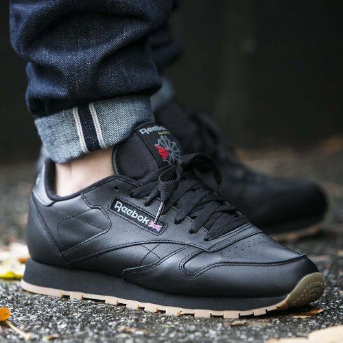 Кросівки Reebok Classic Leather Чорний 42,5 (1014729798) | Зображення 3