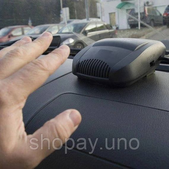Дополнительная печка в авто CAR, Керамический автомобильный тепловентилятор, Обогреватель салона машины QS-48 | Зображення 7