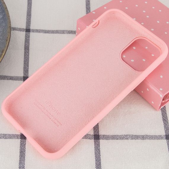Чехол Silicone Case Full Protective (AA) для Apple iPhone 11 Pro Max (6.5") Розовый / Pink | Зображення 2