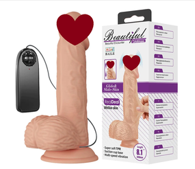 Вібратор на присосці BAILE — Beautiful Catoblepas Vibration 8.1" sexstyle