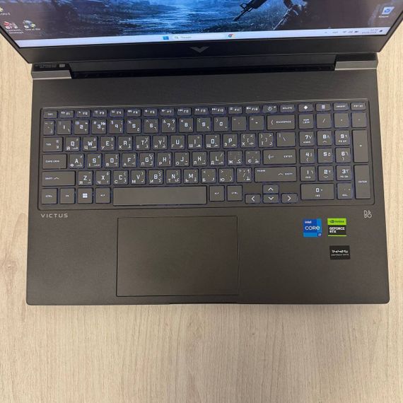 Игровой ноутбук Б-класс HP Victus 16-r0002ne / 16" (1920x1080) IPS / Intel Core i7-13700H (14 (20) ядер по 2.4 - 5.0 GHz) / 16 GB DDR5 / 512 GB SSD NVMe / nVidia GeForce RTX 4050, 6 GB GDDR6, 96-bit / WebCam б/у | Зображення 3
