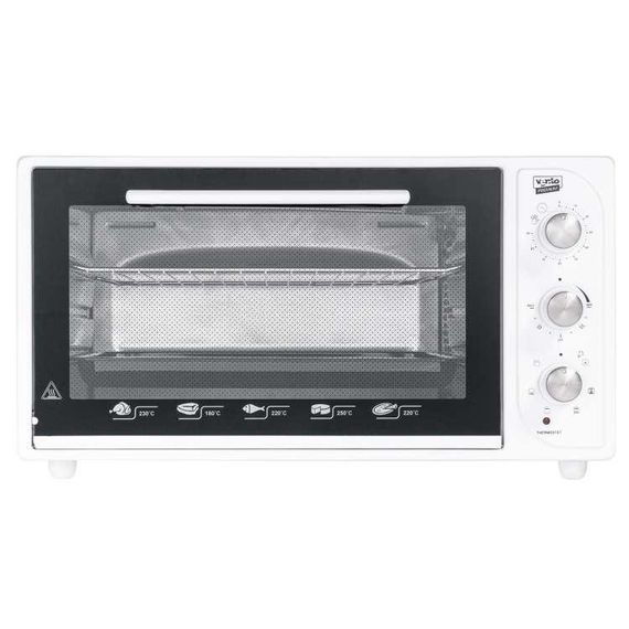 Електро духовка настільна з конвекцією Ventolux NIKA 45 (WH) 2G