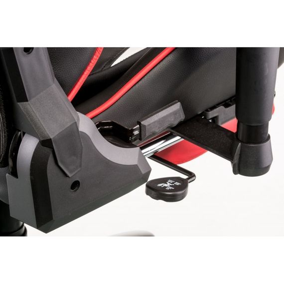 Кресло геймерское Special4You ExtremeRace blackred with footrest | Зображення 8