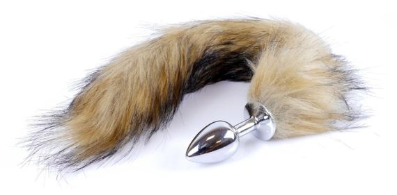 Анальна пробка ( розмір S ) із хвостом Boss Series - Fox TAIL Brown XL, BS6400098 sexstyle | Зображення 3