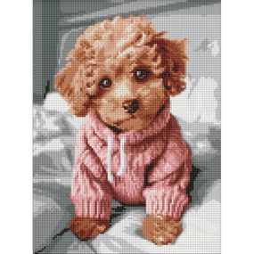 Алмазная мозаика "Волшебный мальтипу" AMO8138, 30x40 см