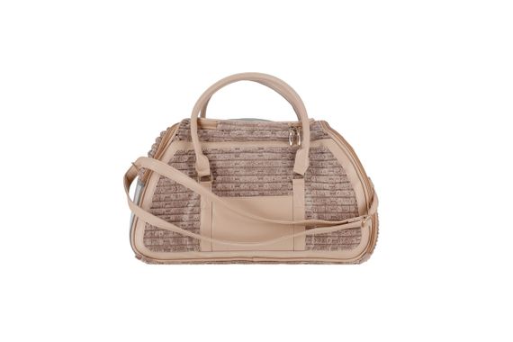 Сумка-переноска для собак і котів Misoko&Co, 51.5 см х 27 см х 25.5 см, коричневий | Зображення 1