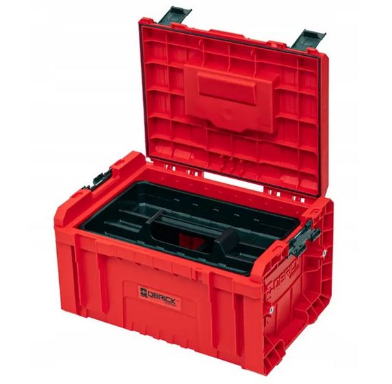 Ящик для інструментів, 18", 450x331x240, SYSTEM PRO Toolbox Red, SKRQTBPRO2CCZEPG001, QBRICK | Зображення 1