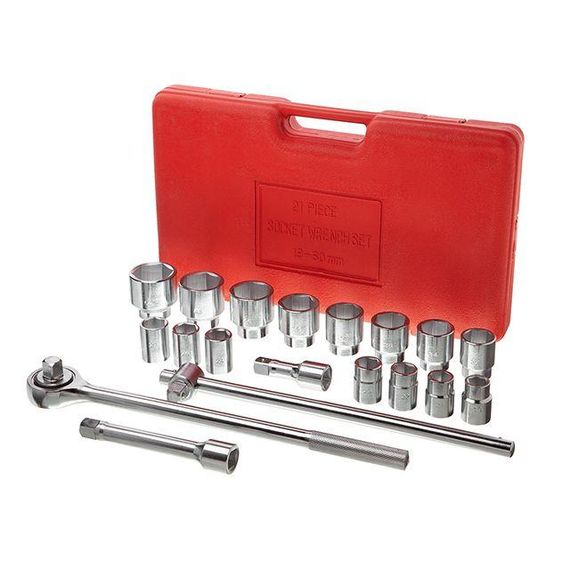 Набір інструментів 3/4", 21 од. INTERTOOL HT-2221 | Зображення 9