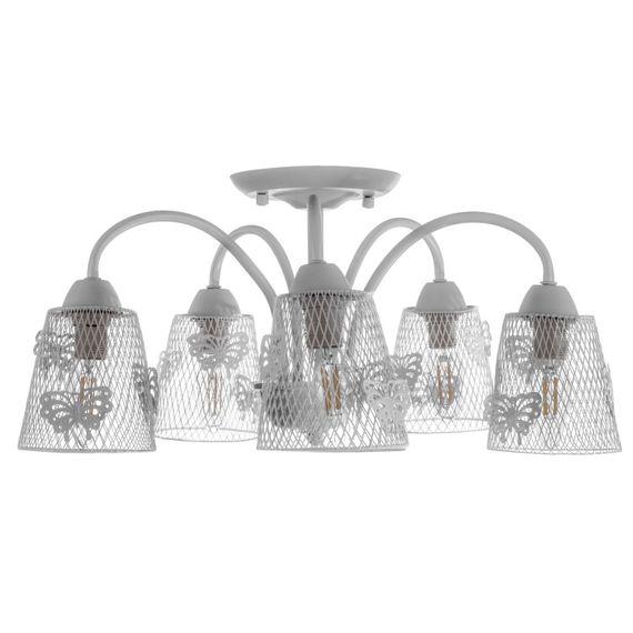 Люстра потолочная классическая E27 60W WH (BKL-588C/5)