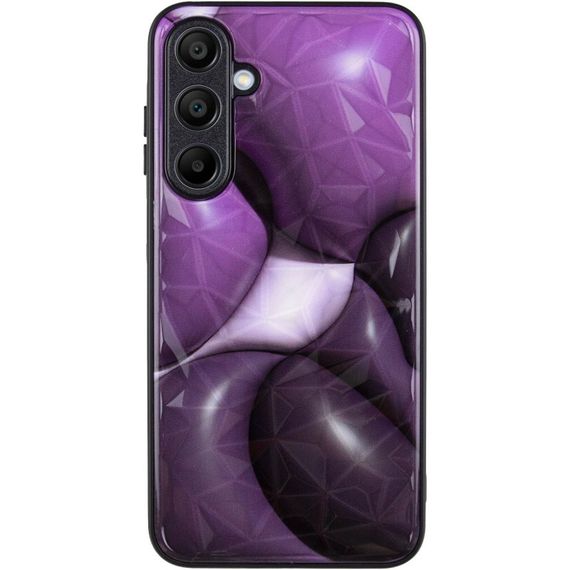 TPU+PC чохол Prisma BubbleGum для Samsung Galaxy A25 5G 3D Purple | Зображення 1