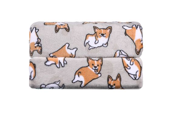 Плед Ardesto Flannel 160х200см коргі (ART0109PB) | Зображення 4