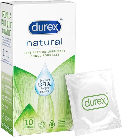 Упаковка презервативів Durex Naturals 10шт.
