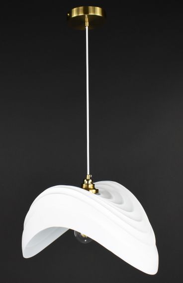 Люстра підвісна на 1 лампочку 27850 Латунь 30-150х35х38 см. | Зображення 3