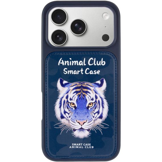 TPU+PC чохол Animal Club для Apple iPhone 17 Pro Max (6.9") Royal Blue | Зображення 1