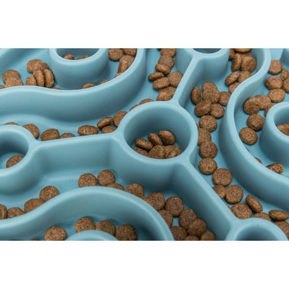 Миска-килимок Trixie для собак для повільного годування блакитна силікон d-28 см | Зображення 4