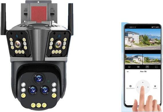 Вулична PTZ-камера відеоспостереження з бездротовим підключенням 3L-V30-WIFI V380PRO (45050-16983_1293)