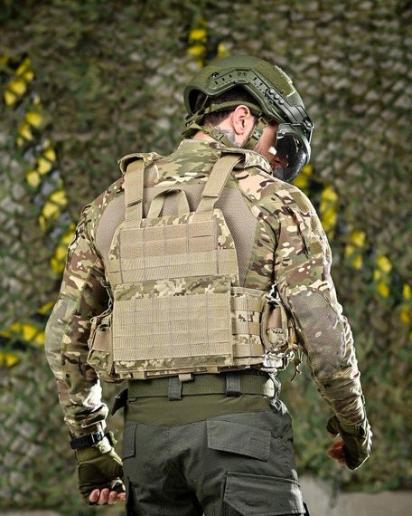 Тактическая плитоноска быстрый сброс  ASDAG  Пиксель ВСУ   ВТ6565 | Зображення 6