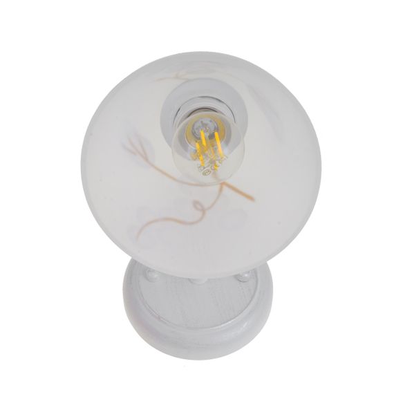 Бра настенное направленного света накладное LK-685W/1 E14 WH/SL | Зображення 4