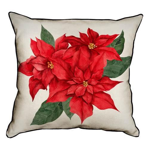 Подушка с мешковины Рождественник 45x45 см (45PHB_23NG013)