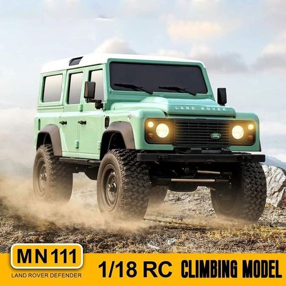 Машинка на радіокеруванні MN111 KIT 1/18 4WD MN Model 111 (Green) | Зображення 3