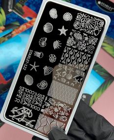 Пластина 122 для стемпинга Starlet Professional (12х6см)