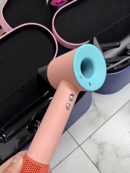 Super Hair Dryer фен с кейсом 1 насадка керамик Бірюзовий | Зображення 2
