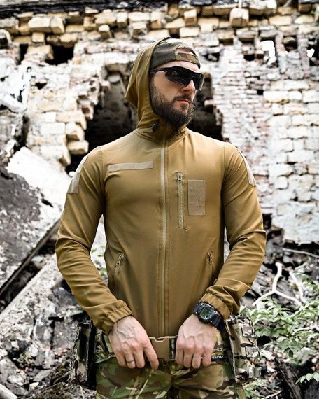 Полегшена тактична куртка Cambodia кайот НП5187 | Зображення 6