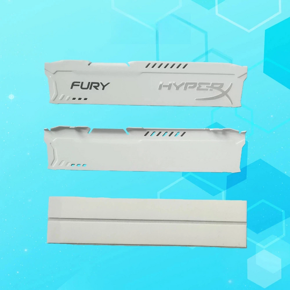 Радіатор охолодження для оперативної пам'яті DDR2 DDR3 DDR4 DDR5 алюмінієвий | Зображення 1