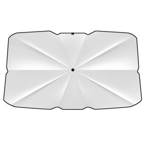 Сонцезахисна парасолька для автомобіля (з футляром) (1.40x0.75m) Black