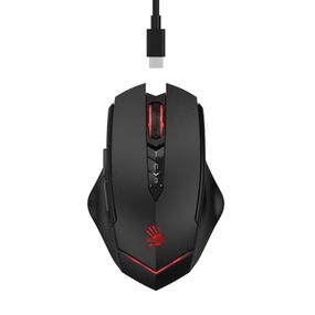 Миша ігрова бездротова A4-Tech Bloody R80 Plus, колір чорний