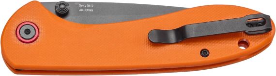 Ніж CJRB Feldspar Black Blade Orange | Зображення 3