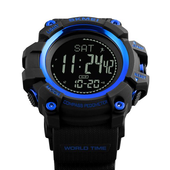 Skmei 1356BU Black-Blue Compass | Зображення 2