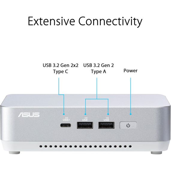 Компьютер ASUS NUC 14 Pro+ RNUC14RVSU900002I Kit(L6) / Ultra 9 185H, M.2 22x80 NVMe; 22x42 NVMe (90AR0051-M000J0) | Зображення 7