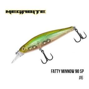 Воблер Megabite Fatty Minnow 90 SP (90 мм, 15,8 г, 1,3 m) (6)