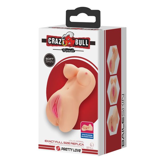 Мастурбатор - Crazy Bull Hannah Masturbator Flesh | Зображення 8