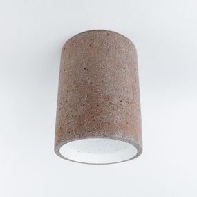 Светильник MG Group Round Grey Marble коричневый