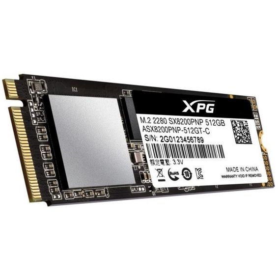 Накопичувач SSD M.2 2280 512GB ADATA (ASX8200PNP-512GT-C) | Зображення 2