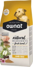 Сухий корм з ягнятком для собак Ownat Dog Lamb & Rice, 20 кг