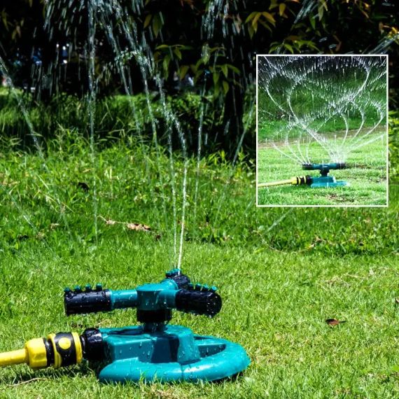 Розумна система поливання NEW автоматичний для газонів на 360 градусів Lawn Sprinkler | Зображення 6