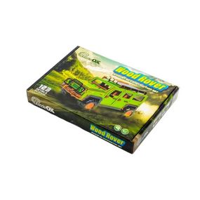 Деревянный 3D конструктор "Внедорожник" Puz-00951, 123 детали