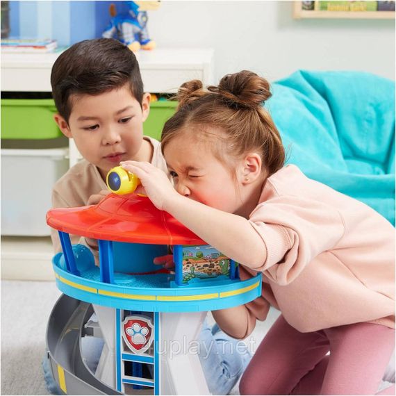 Ігровий набір Щенячий патруль Оглядова вежа з Гонщиком Оригінал Paw Patrol Lookout Tower Playset Spin Master | Зображення 6