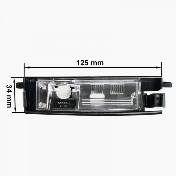 Крепление камера заднего вида, подсветка номерного знака  Toyota RAV4, Vanguard  2005-2012 | Зображення 2