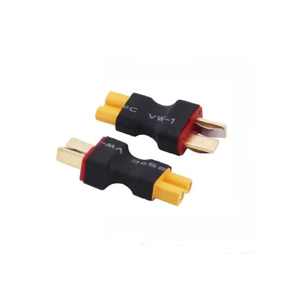 Перехідник конектора T plug - XT30 Адаптер T plug Male - XT30 Female