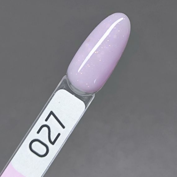 Гель-лак Toki-Toki № 027 ОПАЛ світлий бузковий 5мл