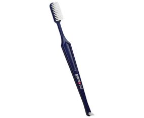 Зубна щітка м’яка paro® toothbrush S43 з монопучковою насадкою, темно-синя