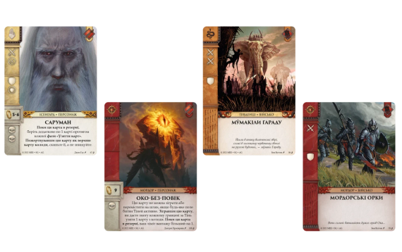 Настільна гра Війна Персня. Карткова гра | Зображення 4