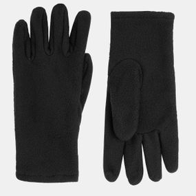 Перчатки детские SH100 для туризма флисовые черные – 12-14 г 143-62 см