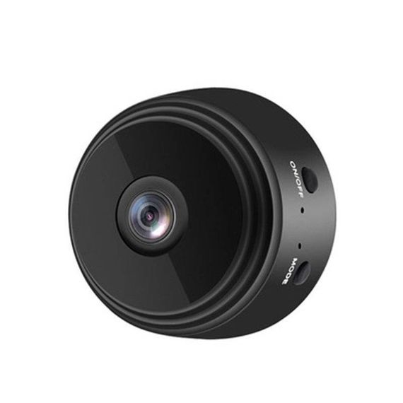 Міні Камера ip Відеоспостереження Wi-Fi FullHD 1080 Action Camera A9 Бездротова c Датчиком Руху - Нічна Зйомка Black | Зображення 2